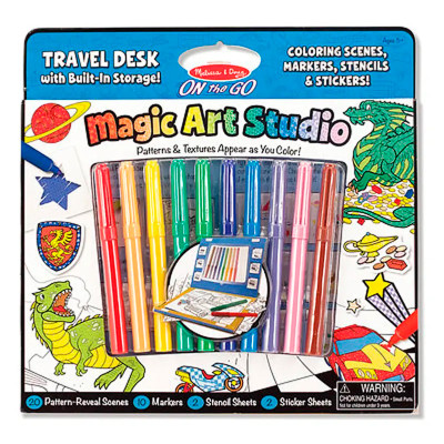 Magic Art Studio Blue Melissa&Doug Чарівний набір для хлопчиків 5240