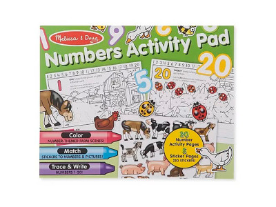 Альбом наліпок "Цифри" 8566 Альбом наліпок "Цифри" 8566