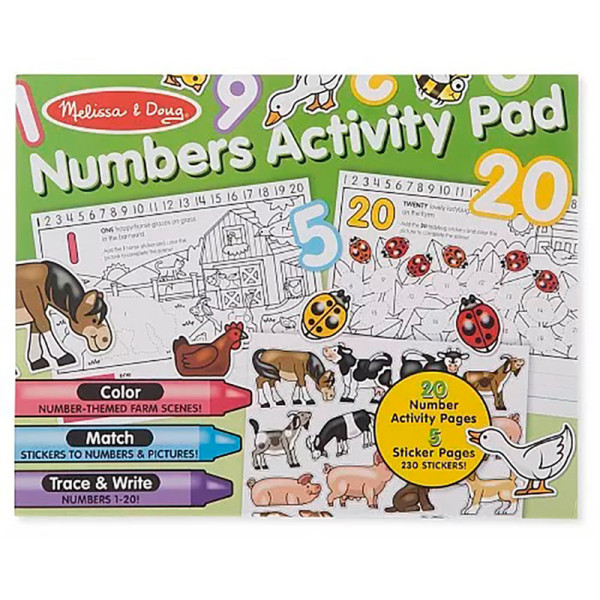 Альбом наліпок "Цифри" 8566 Альбом наліпок "Цифри" 8566