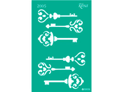 Трафарет багаторазовий самоклеючий 13*20 см №2005 серія "Закохані серця" 2005 Трафарет багаторазовий самоклеючий 13*20 см №2005 серія "Закохані серця" 2005