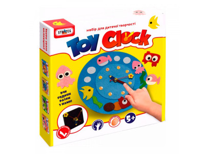 Набір для творчості "Toy clock - Водний світ" (укр.) в кор-ці 217см-24см- 14 Набір для творчості "Toy clock - Водний світ" (укр.) в кор-ці 217см-24см- 14