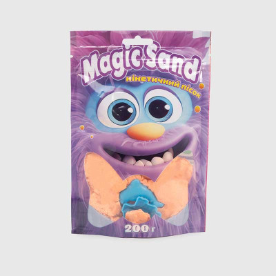 Magic sand в пакеті 39401-7 помаранчевий 0200 кг 39401-7