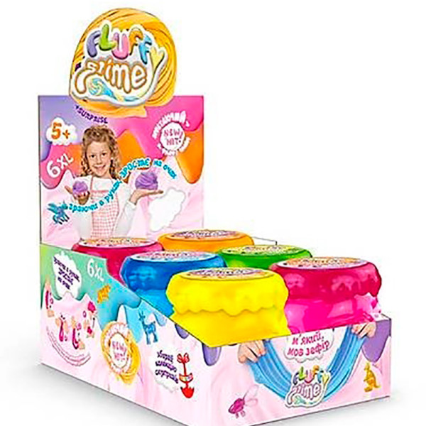 Слайм Danko Toys "Fluffy Slime" 6XL FLS-04-01U Слайм Danko Toys "Fluffy Slime" 6XL FLS-04-01U