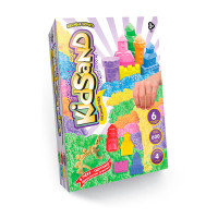 Кінетичний пісок Danko Toys "KidSand" 600 г KS-04-04U05U06U...09U