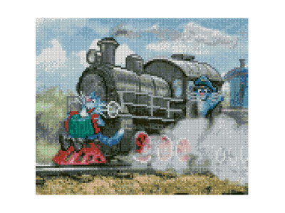 Алмазна картина "Назустріч пригодам" 30х40 см HX081