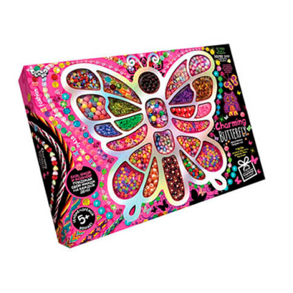 Набір для творчості Danko Toys "Charming Butterfly" бісер CHB-01-01 Набір для творчості Danko Toys "Charming Butterfly" бісер CHB-01-01