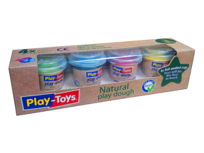 Маса для ліплення у відерці Play Toys P-T 4124 Natural Маса для ліплення у відерці Play Toys P-T 4124 Natural