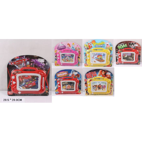 Дошка для малювання 6в.лист 285*28 1102-2/3/4/5/6/7 Дошка для малювання 6в.лист 285*28 1102-2/3/4/5/6/7