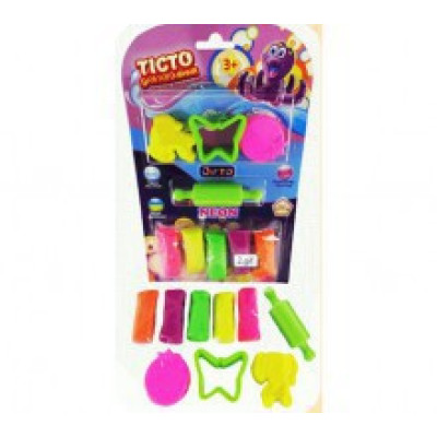 Набір для ліплення Неоновий вибух (у блістер упаковці) 31006 Набір для ліплення Неоновий вибух (у блістер упаковці) 31006