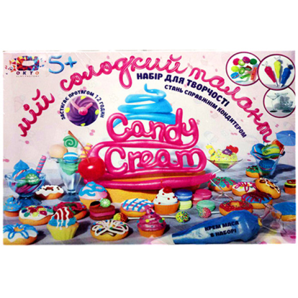 Набір для творчості ТМ Candy cream "Мій солодкий талант" 75014 Набір для творчості ТМ Candy cream "Мій солодкий талант" 75014