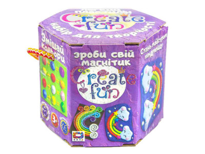 Набір легкого пригучого пластиліну ТМ Moon Light Clay Create fun "Магніт" 70028 Набір легкого пригучого пластиліну ТМ Moon Light Clay Create fun "Магніт" 70028