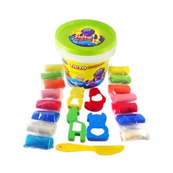 Набір для ліплення Асорті з формами 21002 Набір для ліплення Асорті з формами 21002