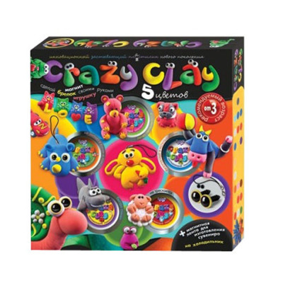 Набір для ліплення Crazy Clay DankoToys 2716