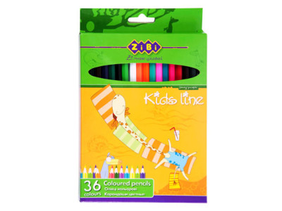 Кольорові олівці "STANDARD" ZB.2404 Кольорові олівці "STANDARD" ZB.2404