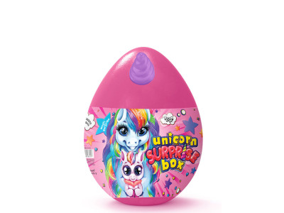 Набір для творчості у вигляді яйця Unicorn Surprise Box укр 2 кольори в асо USB-01-01U