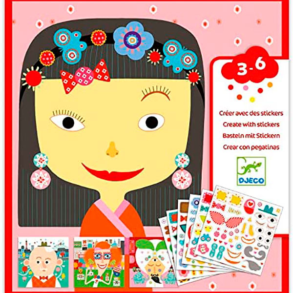 Художній комплект з наклейками "Каламбур"DJ08934 DJ08934