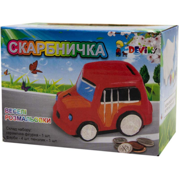 Ігровий набір для дитячої творчості з кераміки "Пароплав" LE07 Ігровий набір для дитячої творчості з кераміки "Пароплав" LE07