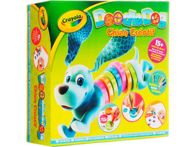 Набір Crayola Цуценя з фломастерами олівцями та трафаретами 93021