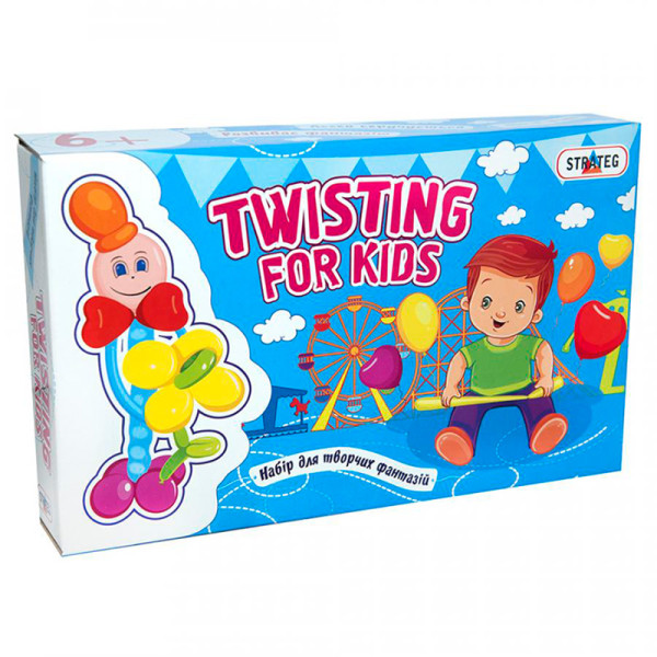 Набір для творчості 314 (укр) "Twisting for kids" в кор-ці 275см-17см-5 314 Набір для творчості 314 (укр) "Twisting for kids" в кор-ці 275см-17см-5 314