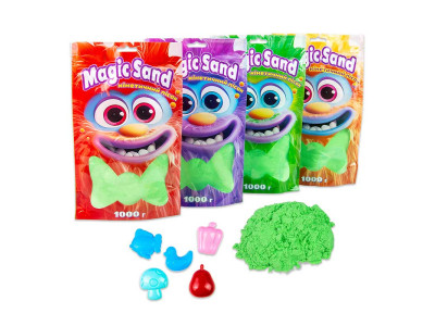 Magic sand в пакеті зелений 1 кг 39404-2 Magic sand в пакеті зелений 1 кг 39404-2