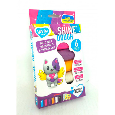 Набір для ліплення з тістом 6 кольорів Shine TM Lovin 41177