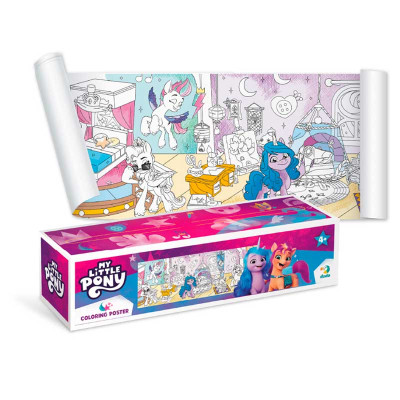Розмальовка DoDo "My Little Pony" Стильні подружки 70х16 см 200187