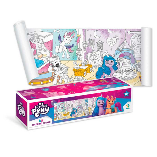 Розмальовка DoDo "My Little Pony" Стильні подружки 70х16 см 200187 Розмальовка DoDo "My Little Pony" Стильні подружки 70х16 см 200187