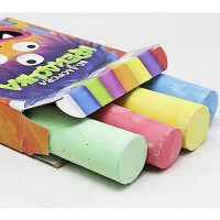 Крейда DankoToys кольорова серії Крейдочка великі 10 кольорів КRD-02-01U