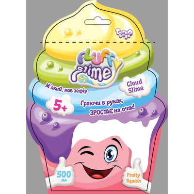 Слайм Danko Toys "Fluffy Slime" 500 г FLS-02-01U Слайм Danko Toys "Fluffy Slime" 500 г FLS-02-01U