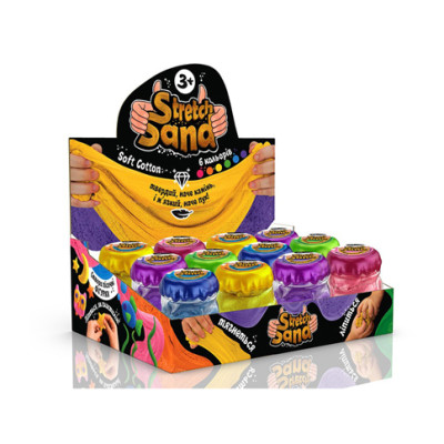Кінетичний пісок Danko Toys Stretch Sand 200 г STS-03-01U Кінетичний пісок Danko Toys Stretch Sand 200 г STS-03-01U