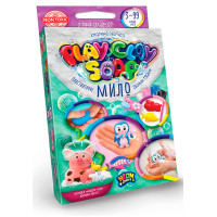 Набір для творчості Danko Toys Пластилінове Мило "PLAY CLAY SOAP" малий PCS-02-01U02U03U04U Набір для творчості Danko Toys Пластилінове Мило "PLAY CLAY SOAP" малий PCS-02-01U02U03U04U