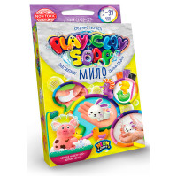 Набір для творчості Danko Toys Пластилінове Мило "PLAY CLAY SOAP" малий PCS-02-01U02U03U04U Набір для творчості Danko Toys Пластилінове Мило "PLAY CLAY SOAP" малий PCS-02-01U02U03U04U
