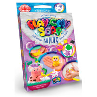 Набір для творчості Danko Toys Пластилінове Мило "PLAY CLAY SOAP" малий PCS-02-01U02U03U04U Набір для творчості Danko Toys Пластилінове Мило "PLAY CLAY SOAP" малий PCS-02-01U02U03U04U
