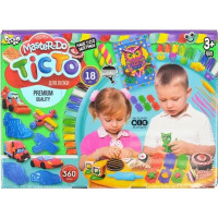 Тiсто для лiпки Danko Toys "Master Do" 18 кольорів TMD-03-05 Тiсто для лiпки Danko Toys "Master Do" 18 кольорів TMD-03-05