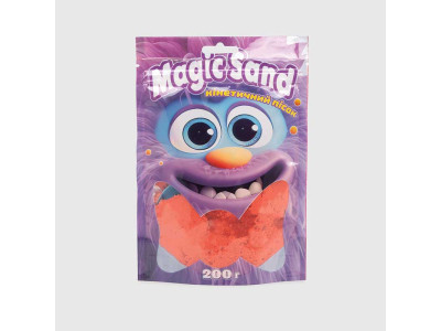 Magic sand в пакеті 39401-6 червоний 0200 кг 39401-6