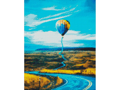 Алмазна мозаїка "Шлях наверх" Ідейка AMO7185 40х50 см AMO7185