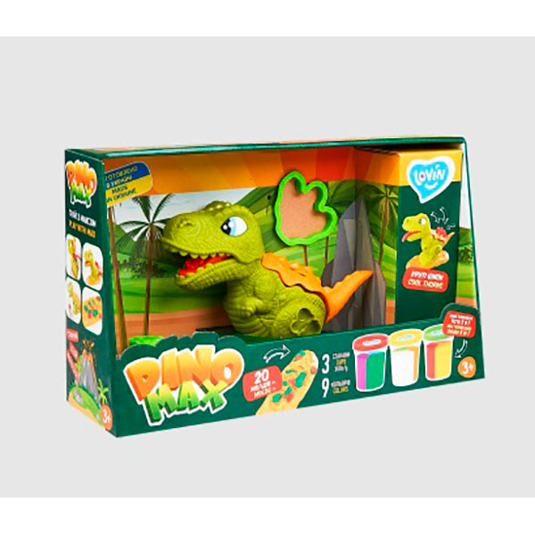 Набір для ліплення з тістом Dino Max ТМ Lovin 41173
