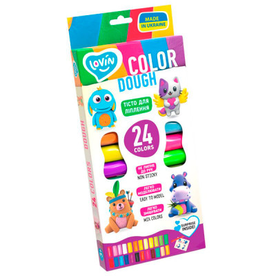 Набір для ліплення з тістом 12 кольорів Shine and Aroma TM Lovin 41184
