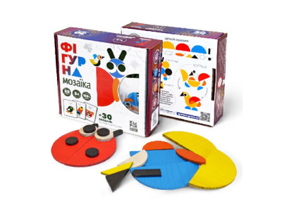Фігурна мозаїка (30 елементів) 900071