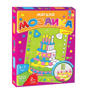 Набір для творчості Мозаїка Торт VT2301-07