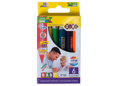 Олівці кольорові (мал.) ZB.2450 Олівці кольорові (мал.) ZB.2450