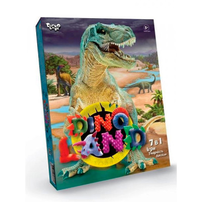 Креативна творчість "Dino Land 7 в 1" DL-01-01 Креативна творчість "Dino Land 7 в 1" DL-01-01