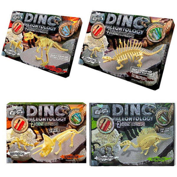 Набір для проведення розкопок Danko Toys "DINO PALEONTOLOGY" DP-01-01020304 Набір для проведення розкопок Danko Toys "DINO PALEONTOLOGY" DP-01-01020304