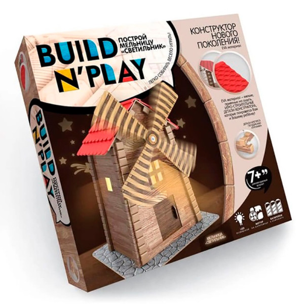 Уцінка Конструктор нового покоління "BUILDNPLAY" МЛИН (6) 7653 BNP-01-02-у Уцінка Конструктор нового покоління "BUILDNPLAY" МЛИН (6) 7653 BNP-01-02-у