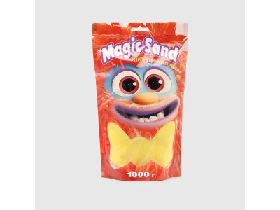 Magic sand в пакеті жовтий 1 кг 39404-5