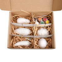 Набір для творчості Strateg Гіпсові розмальовки: розфарбуй овочі 31000