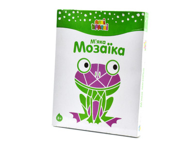 Набір для творчості "Мяка мозаїка "Жабка" 0133 Набір для творчості "Мяка мозаїка "Жабка" 0133