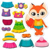 Одягалка Vladi Toys "Лиска" манітна VT3204-33 Одягалка Vladi Toys "Лиска" манітна VT3204-33