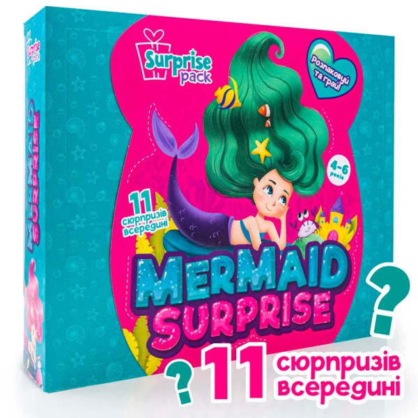 Набір для творчості Vladi toys з сюрпризами "Русалонька" VT8080-05