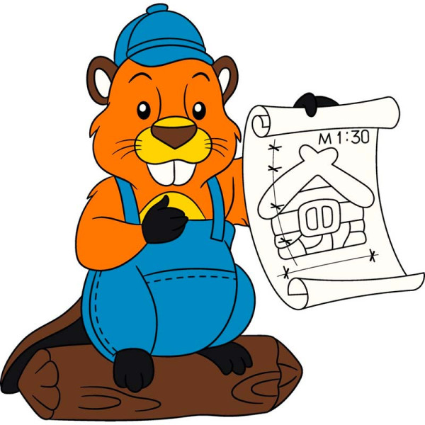 Дитяча картина-розмальовка "Бобер" ArtCraft 25*30 см Авторська 15115-AC Дитяча картина-розмальовка "Бобер" ArtCraft 25*30 см Авторська 15115-AC